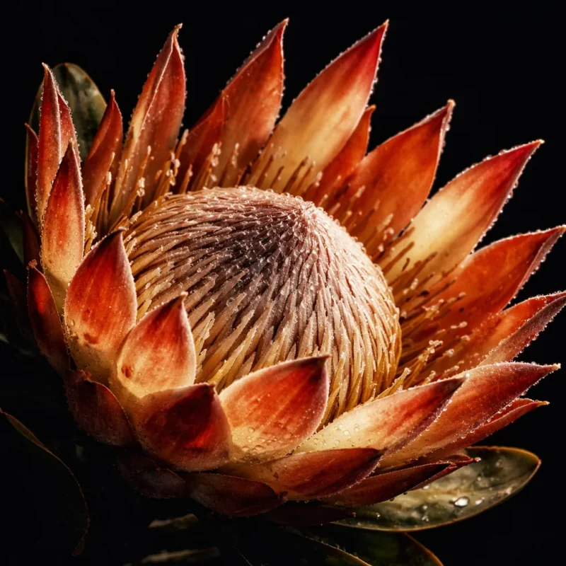 King Protea — South Africa's national flower, the brand mark of Babalon for Hair
